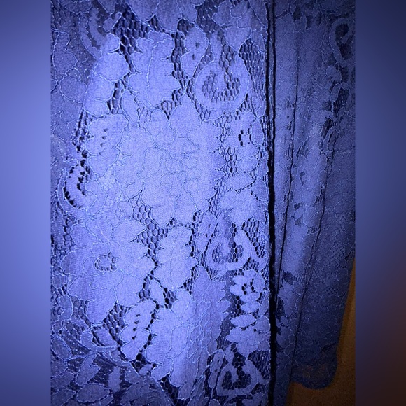 lulus homecoming dress. navy blue/dark blue. size small - Picture 4 of 5